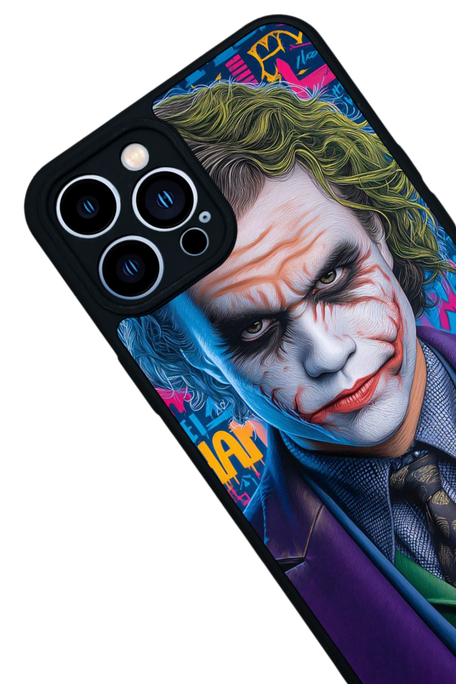 iPhone 12 Pro Max Uyumlu Joker Tasarımlı Glossy Premium Kılıf