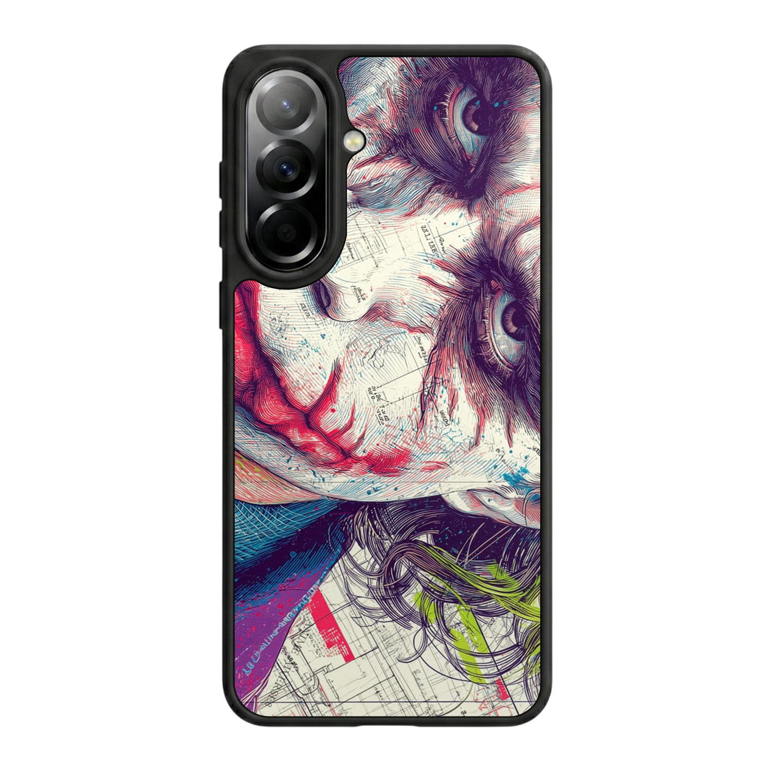 Samsung Galaxy A57 Uyumlu Joker Tasarımlı Glossy Premium Kılıf