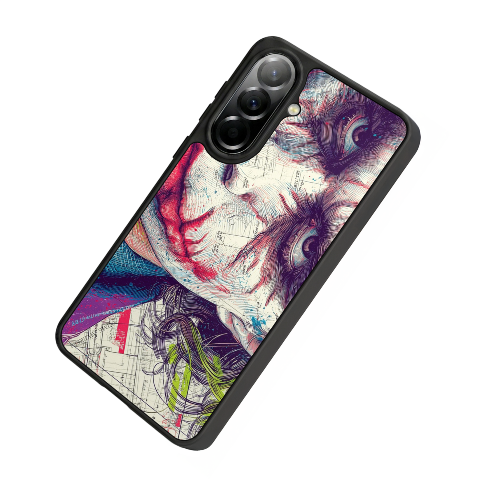 Samsung Galaxy A57 Uyumlu Joker Tasarımlı Glossy Premium Kılıf