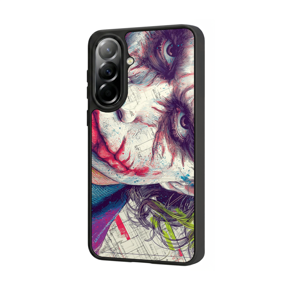 Samsung Galaxy A57 Uyumlu Joker Tasarımlı Glossy Premium Kılıf