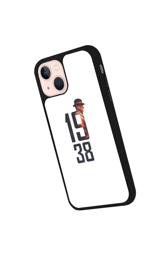iPhone 14 Plus Uyumlu Mustafa Kemal Ataturk Tasarımlı Glossy Premium Kılıf