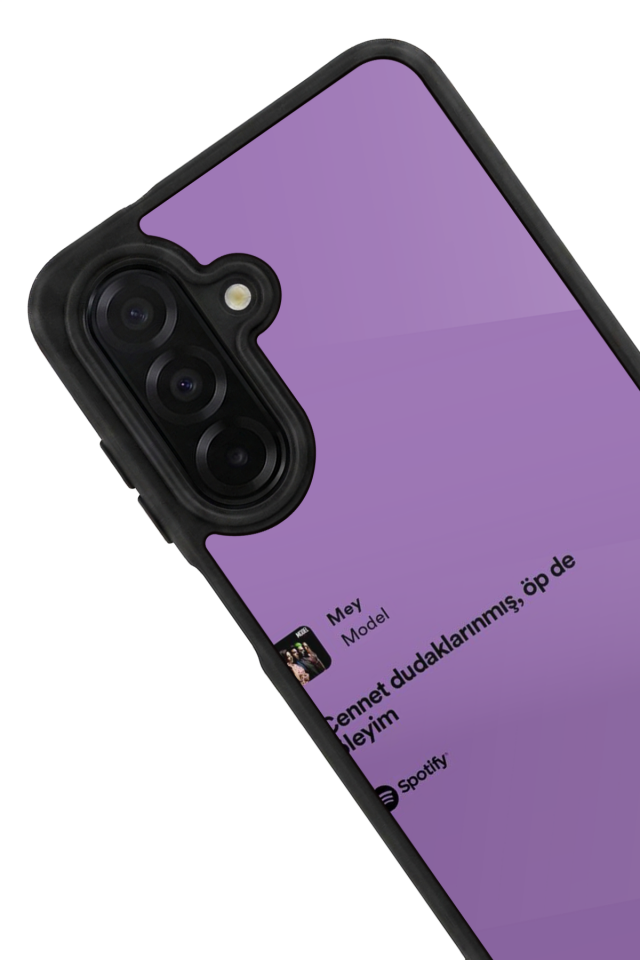 Samsung Galaxy A26 Uyumlu Sarki Sozleri Tasarımlı Glossy Premium Kılıf