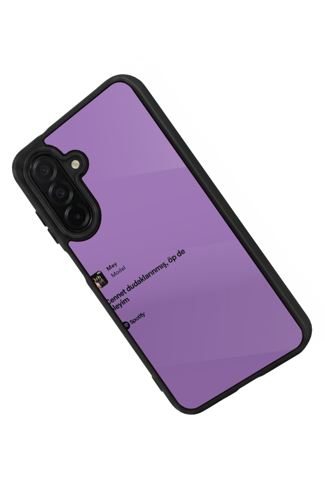 Samsung Galaxy A26 Uyumlu Sarki Sozleri Tasarımlı Glossy Premium Kılıf