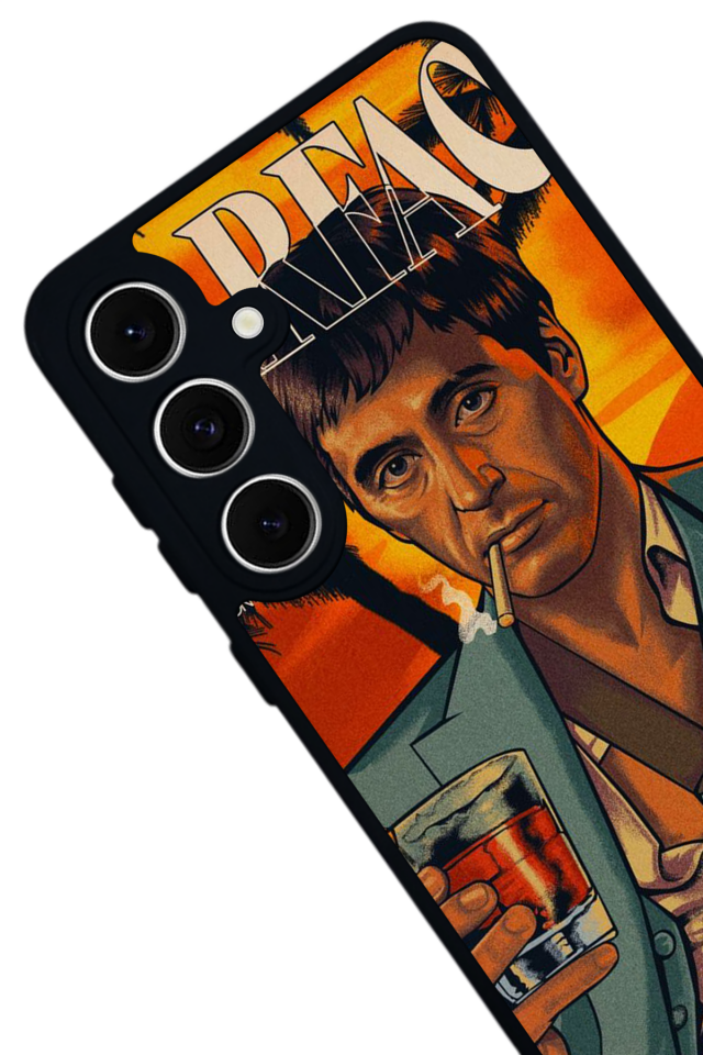 Samsung Galaxy A16 Uyumlu Scarface Tasarımlı Glossy Premium Kılıf