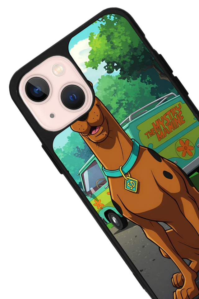 iPhone 13/14 Uyumlu Scooby Doo Tasarımlı Glossy Premium Kılıf