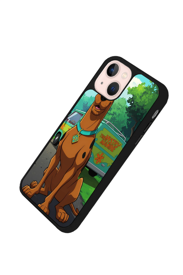 iPhone 13/14 Uyumlu Scooby Doo Tasarımlı Glossy Premium Kılıf