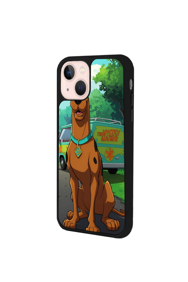 iPhone 13/14 Uyumlu Scooby Doo Tasarımlı Glossy Premium Kılıf