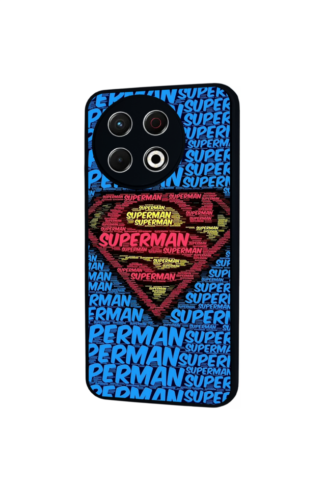 Tecno Spark 30 Pro Uyumlu Yaldizli Cicek Tasarımlı Glossy Premium Kılıf