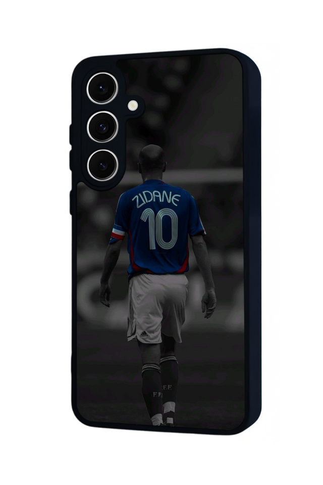 Samsung Galaxy S24 FE Uyumlu Zidane Tasarımlı Glossy Premium Kılıf