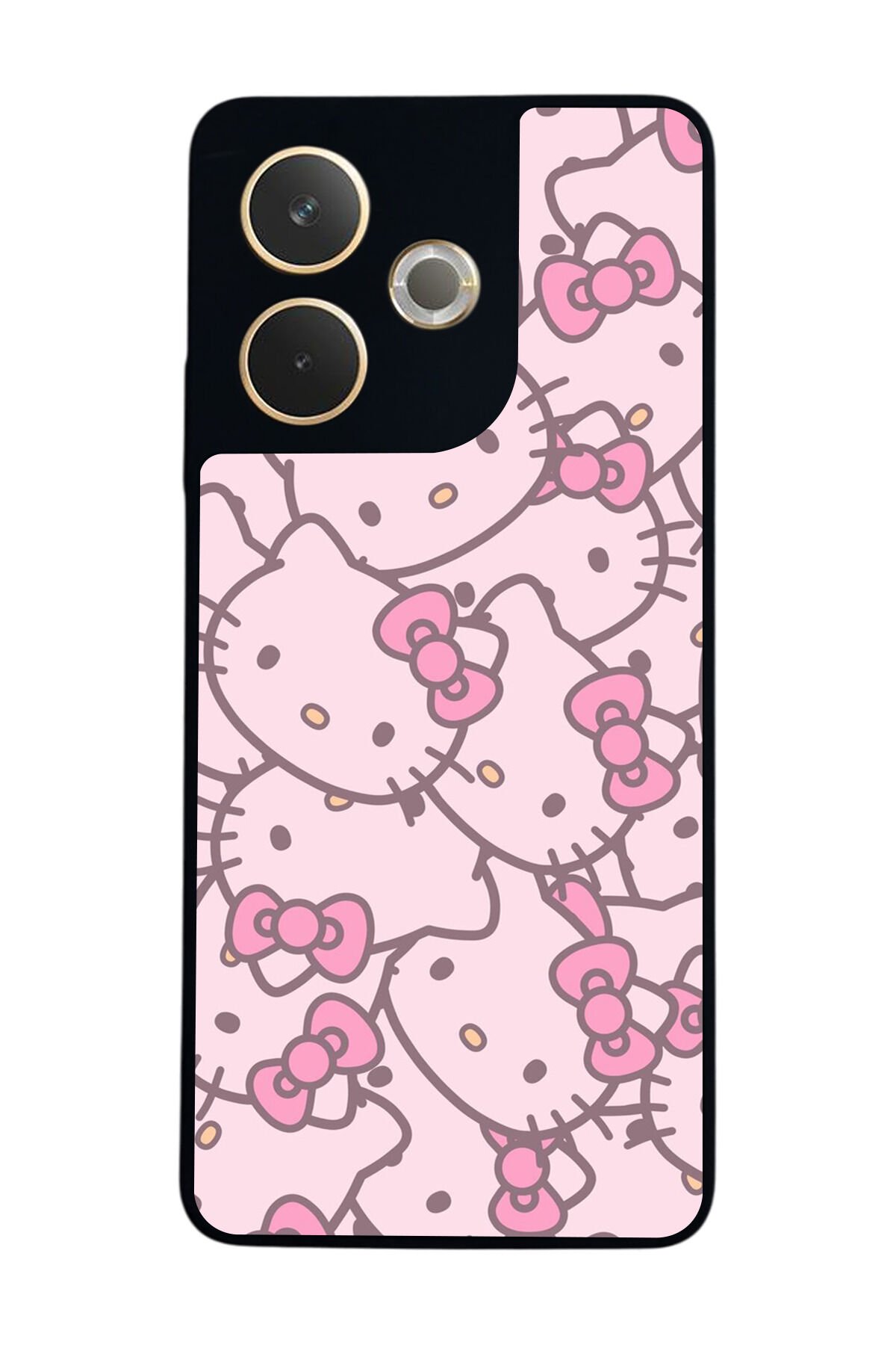 Oppo A5 Pro Uyumlu HelloKitty Tasarımlı Glossy Premium Kılıf