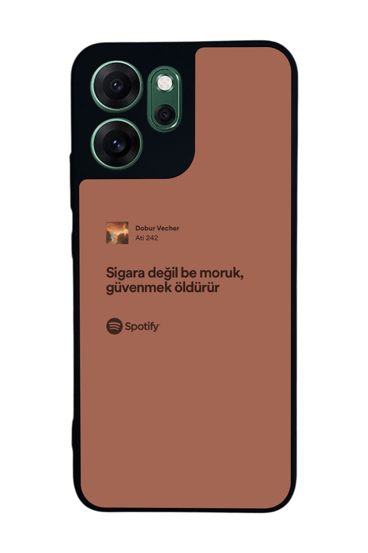 Oppo Reno 14F Uyumlu Sarki Sozleri Tasarımlı Glossy Premium Kılıf