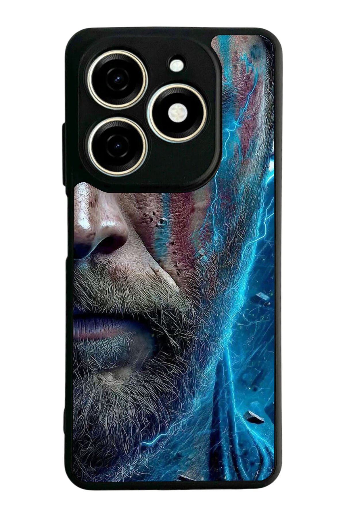 Tecno Spark 20/20C Uyumlu Thor Tasarımlı Glossy Premium Kılıf