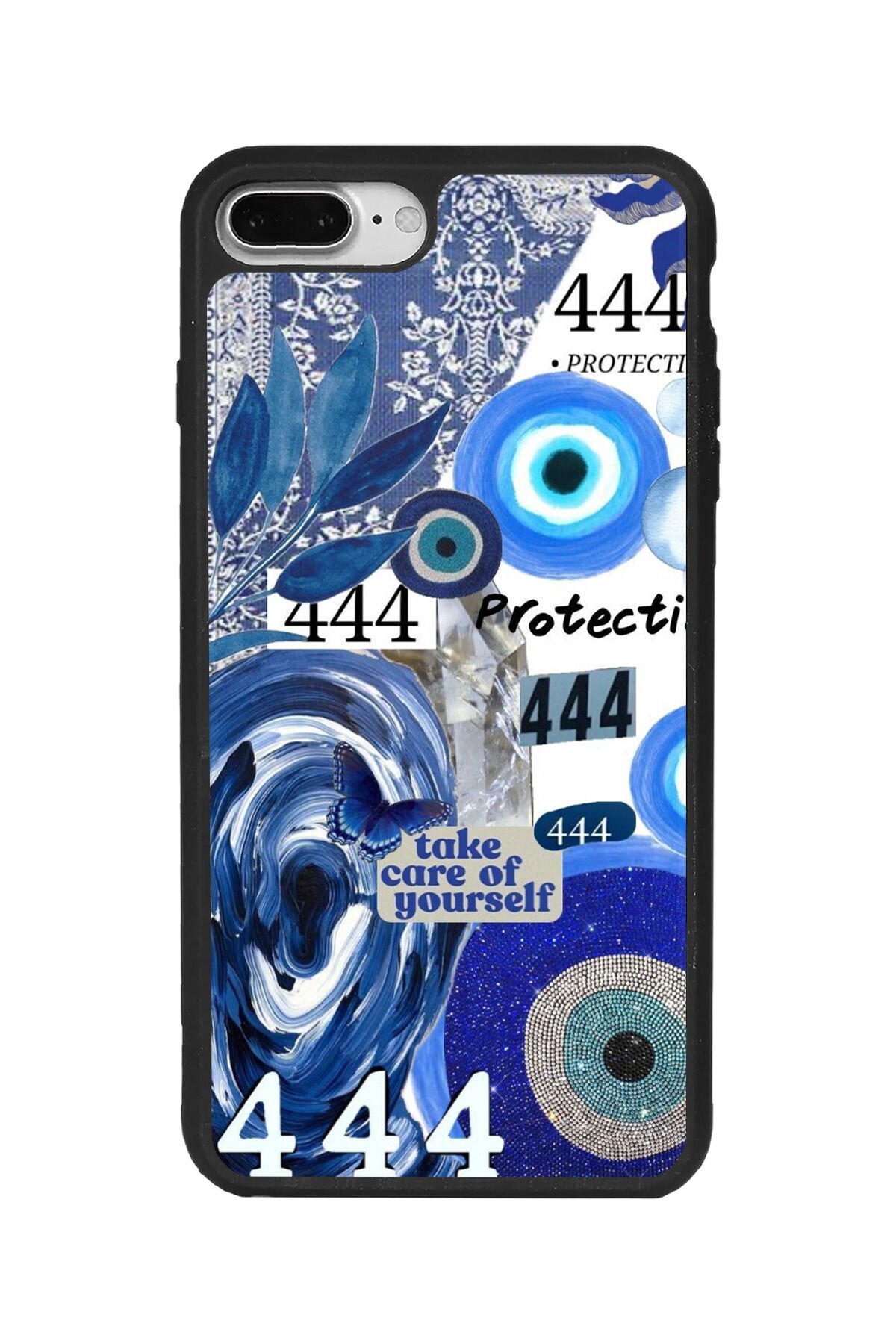 Apple iPhone 7 Plus Siyah Silikon Kılıf Çiziklere ve Darbelere Karşı Koruma