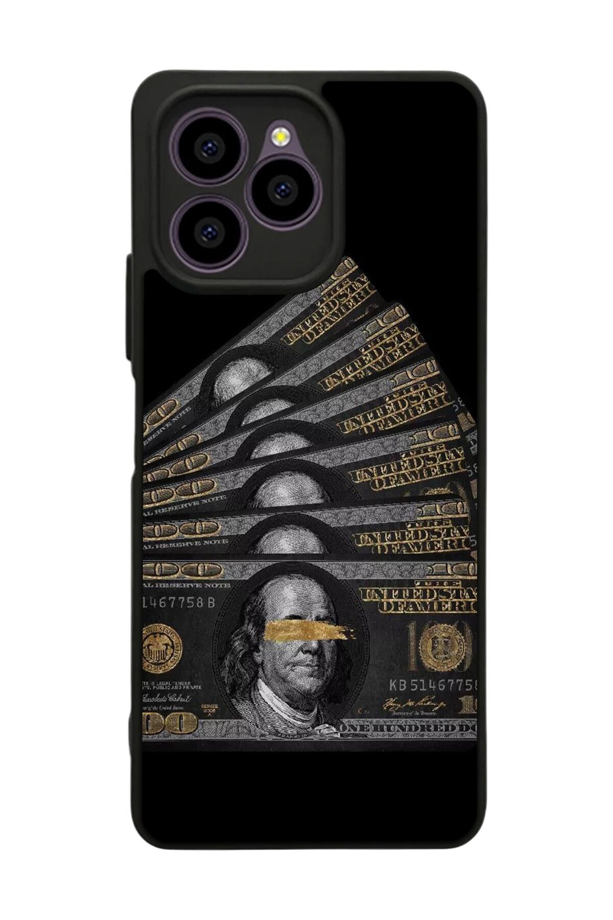 Omix X6 Uyumlu Para Tasarımlı Glossy Premium Kılıf