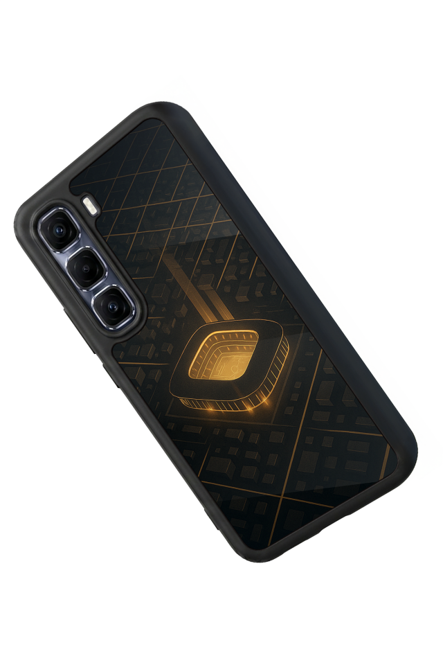 Infinix Hot 60 Pro Plus Uyumlu Aslan Tasarımlı Glossy Premium Kılıf