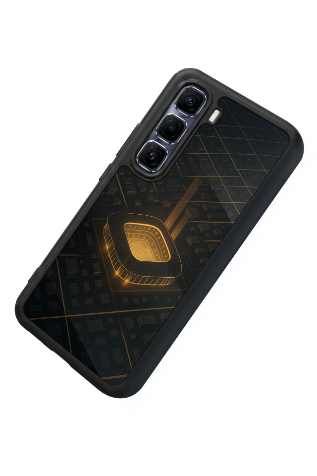 Infinix Hot 60 Pro Plus Uyumlu Aslan Tasarımlı Glossy Premium Kılıf