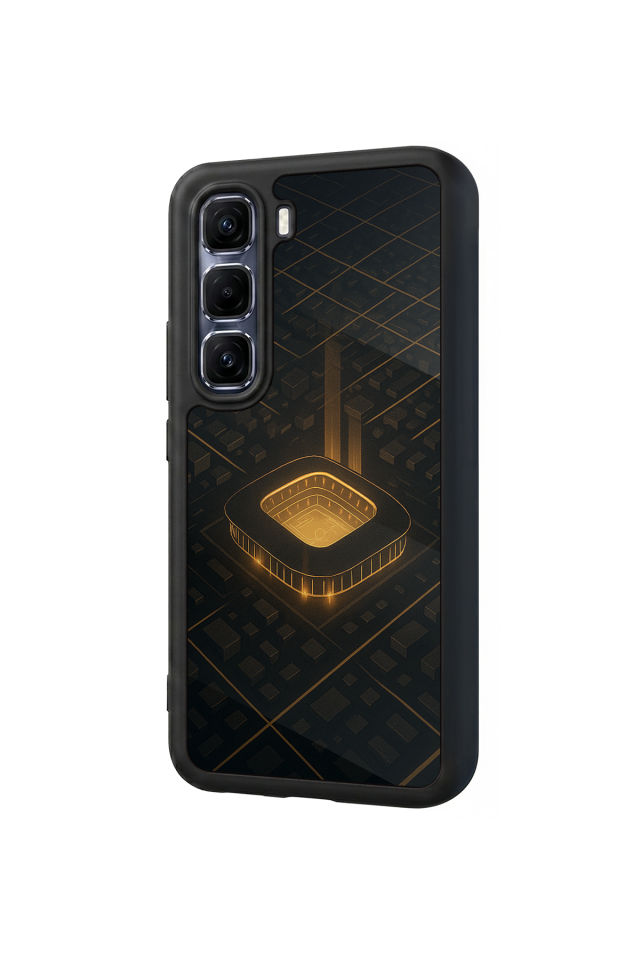 Infinix Hot 60 Pro Plus Uyumlu Aslan Tasarımlı Glossy Premium Kılıf