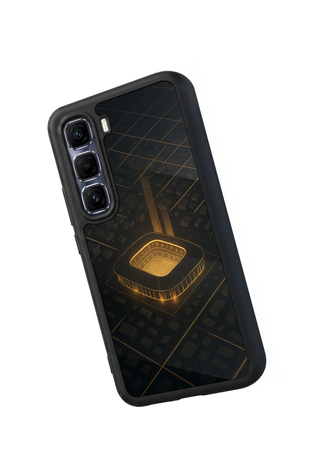 Infinix Hot 60 Pro Plus Uyumlu Aslan Tasarımlı Glossy Premium Kılıf