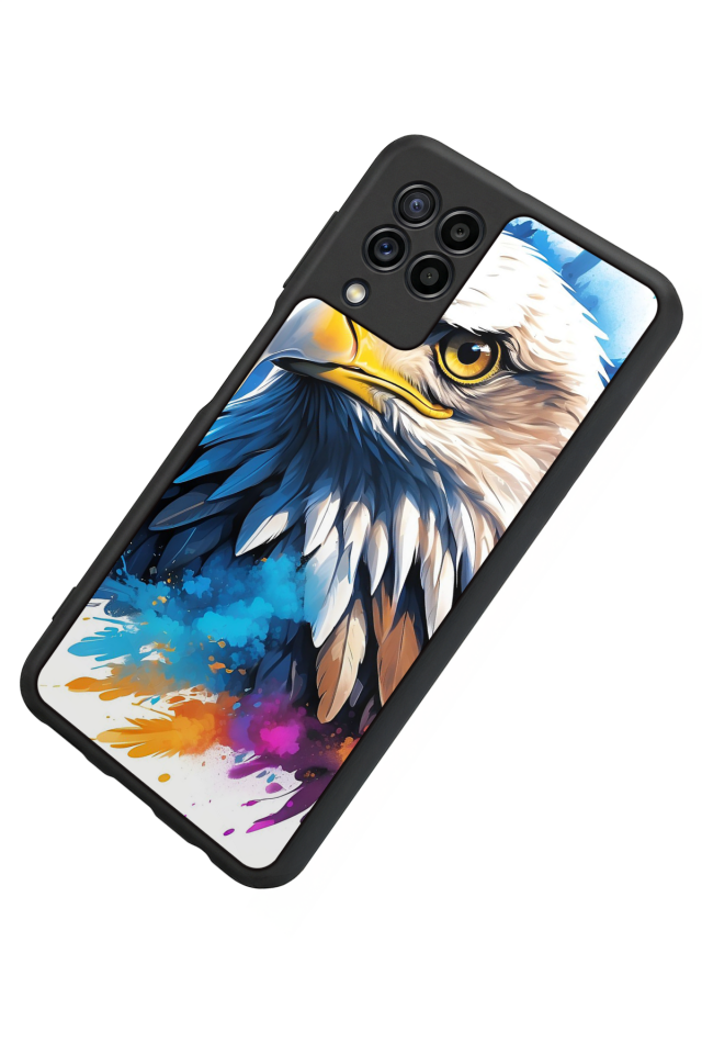 Samsung Galaxy M32 Uyumlu Besiktas Tasarımlı Glossy Premium Kılıf