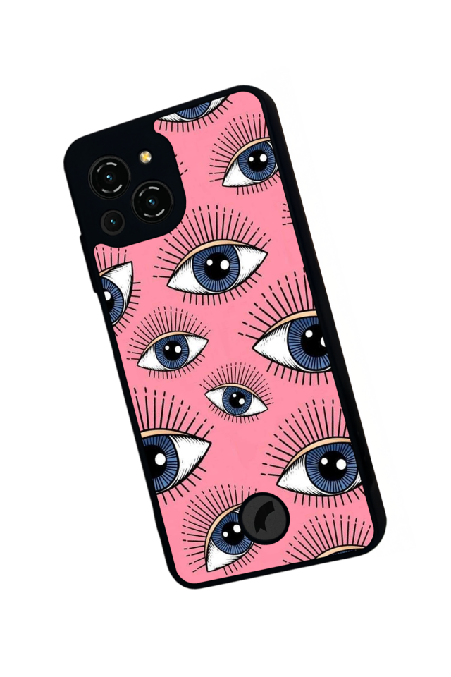 Reeder S23 Pro Max Uyumlu Göz Tasarımlı Glossy Premium Kılıf