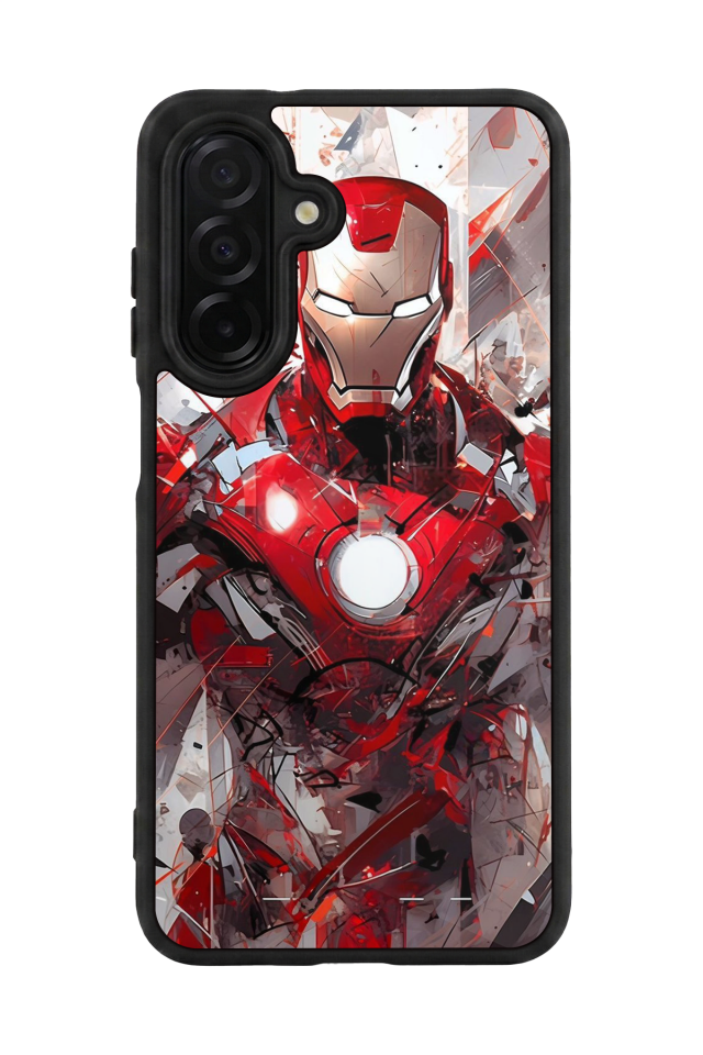 Samsung Galaxy A56 Uyumlu Iron Man ( Demir Adam ) Tasarımlı Glossy Premium Kılıf