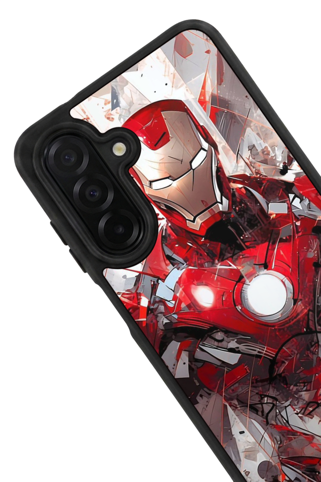 Samsung Galaxy A56 Uyumlu Iron Man ( Demir Adam ) Tasarımlı Glossy Premium Kılıf
