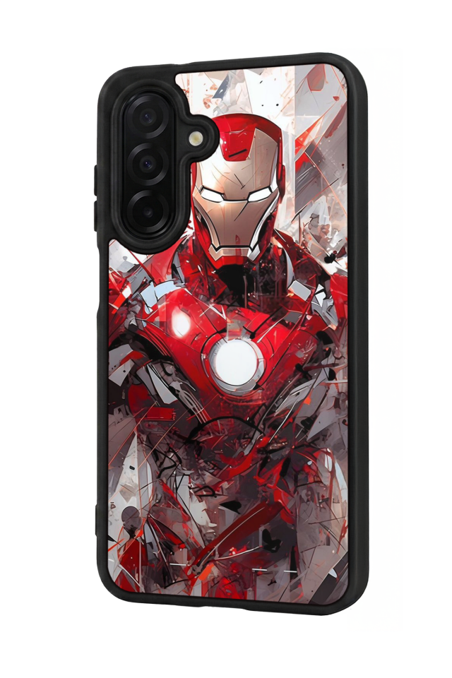 Samsung Galaxy A56 Uyumlu Iron Man ( Demir Adam ) Tasarımlı Glossy Premium Kılıf