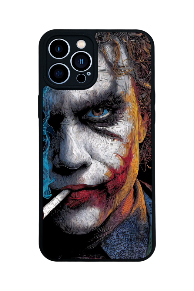 iPhone 12 Pro Max Uyumlu Joker Tasarımlı Glossy Premium Kılıf