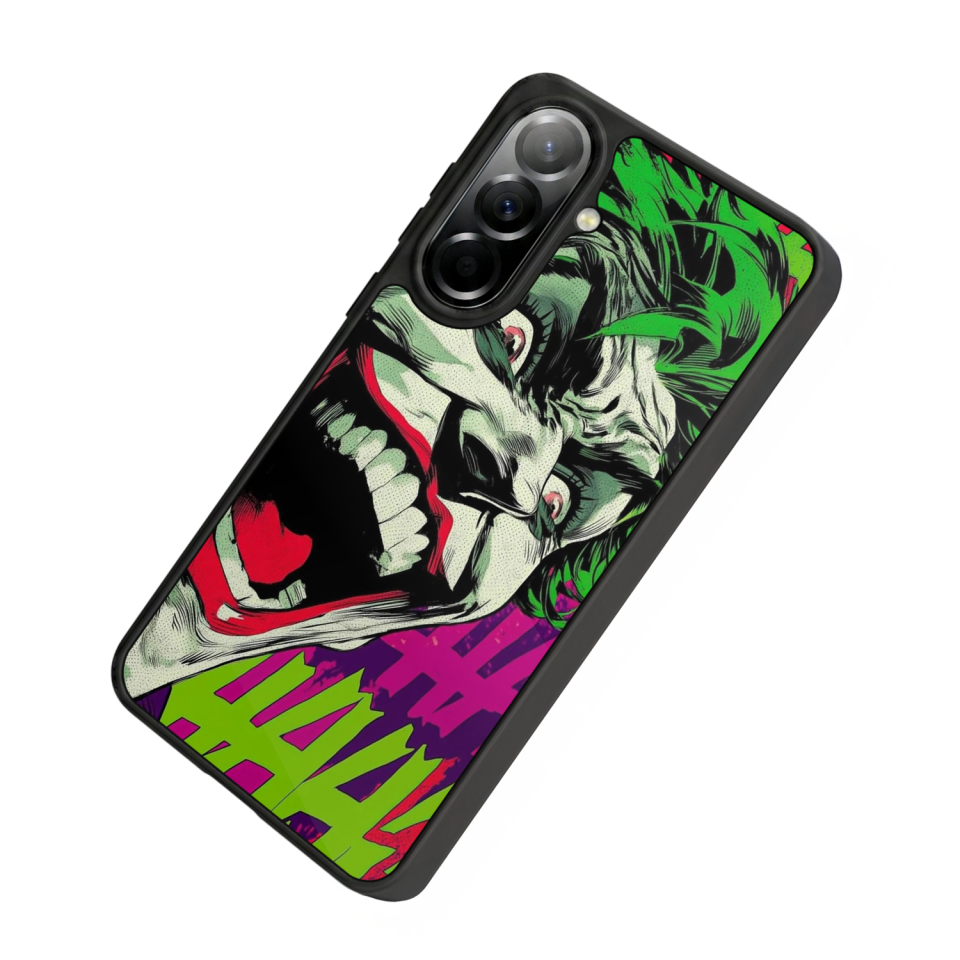 Samsung Galaxy A57 Uyumlu Joker Tasarımlı Glossy Premium Kılıf