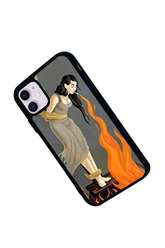 iPhone 11 Uyumlu Kalp Love Tasarımlı Glossy Premium Kılıf