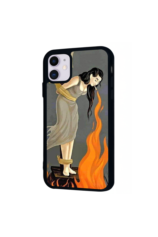 iPhone 11 Uyumlu Kalp Love Tasarımlı Glossy Premium Kılıf