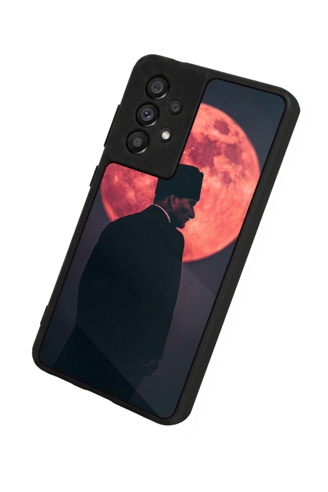 Samsung Galaxy A73 Uyumlu Mustafa Kemal Ataturk Tasarımlı Glossy Premium Kılıf