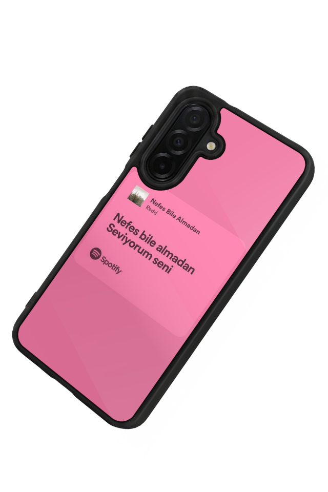 Samsung Galaxy A26 Uyumlu Sarki Sozleri Tasarımlı Glossy Premium Kılıf