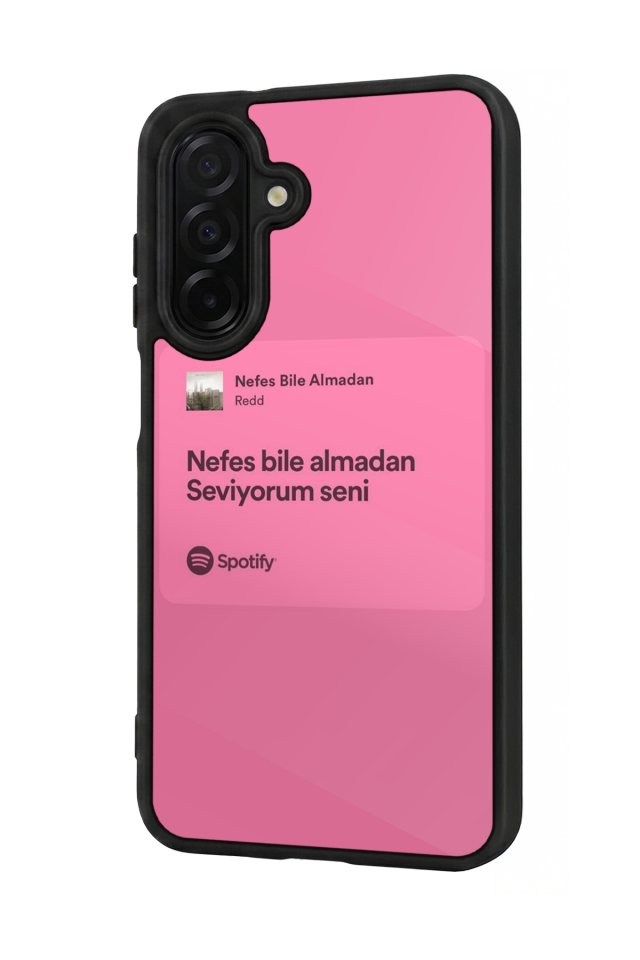 Samsung Galaxy A26 Uyumlu Sarki Sozleri Tasarımlı Glossy Premium Kılıf