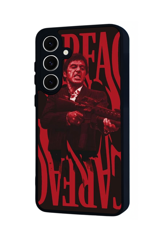 Samsung Galaxy A16 Uyumlu Scarface Tasarımlı Glossy Premium Kılıf