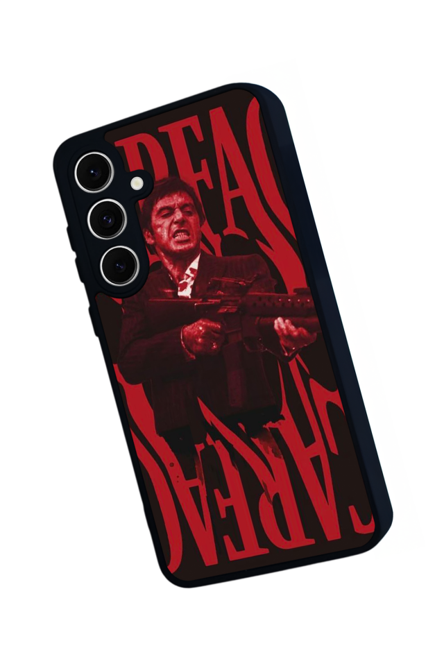 Samsung Galaxy A16 Uyumlu Scarface Tasarımlı Glossy Premium Kılıf