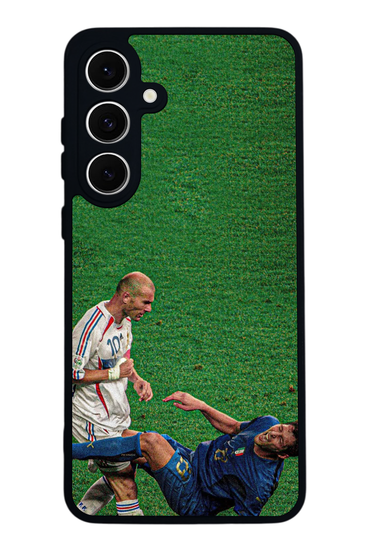 Samsung Galaxy S24 FE Uyumlu Zidane Tasarımlı Glossy Premium Kılıf