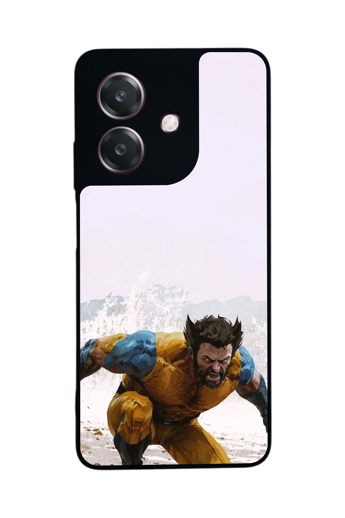 Oppo A3 5G Uyumlu Wolverine Tasarımlı Glossy Premium Kılıf