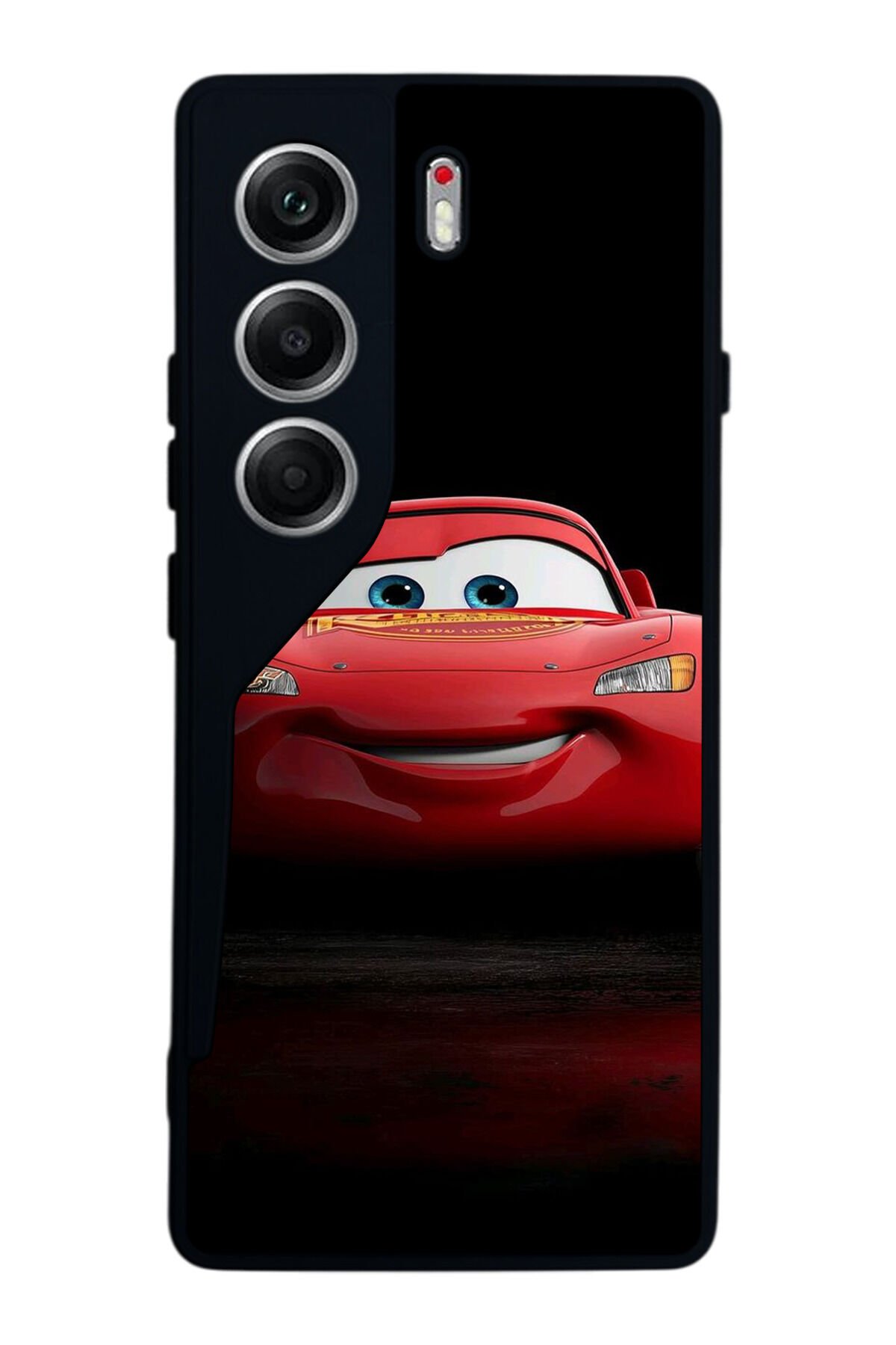 Tecno Camon 40 Uyumlu Şimsek McQueen Tasarımlı Glossy Premium Kılıf