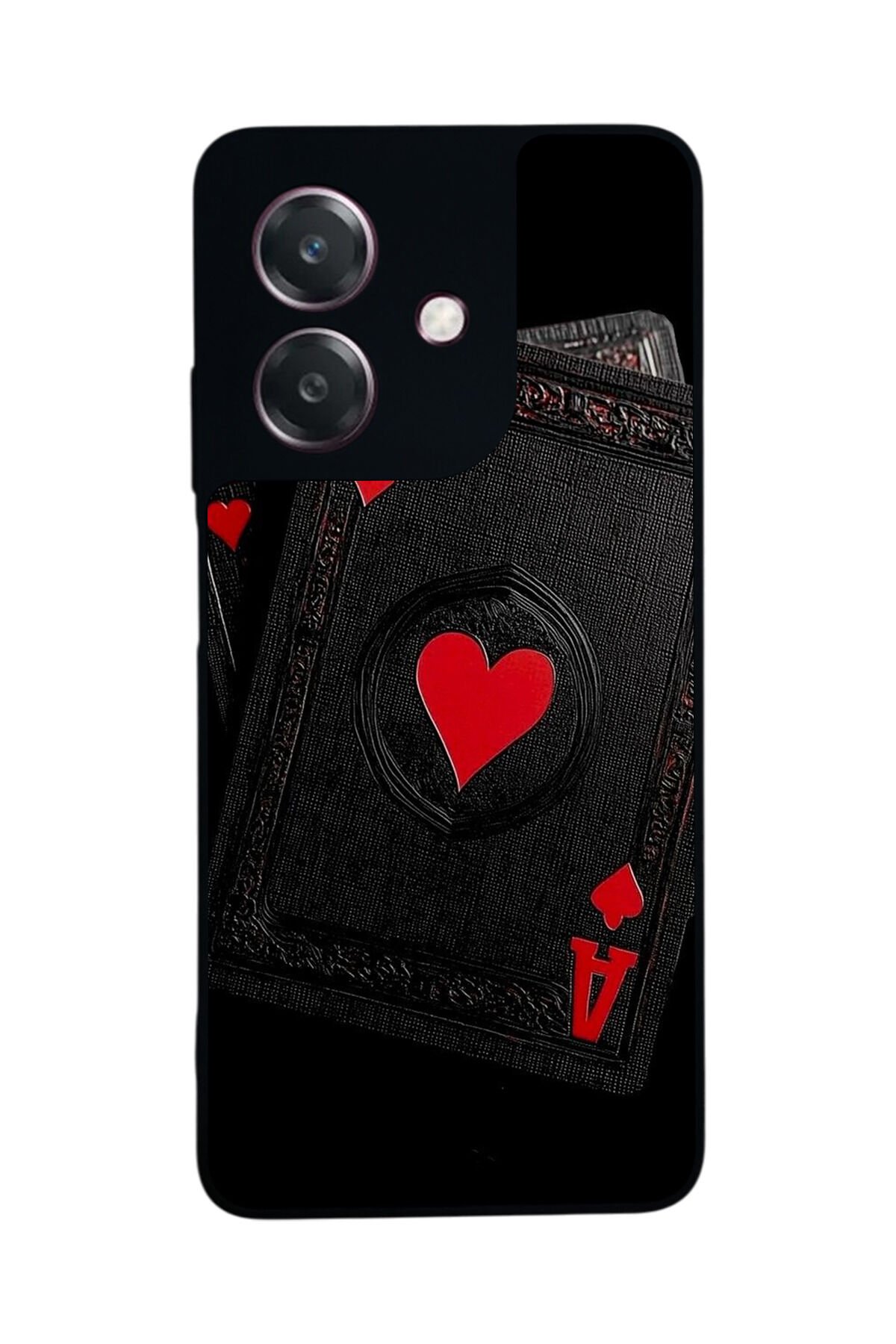 Oppo A3 5G Uyumlu Kart Tasarımlı Glossy Premium Kılıf