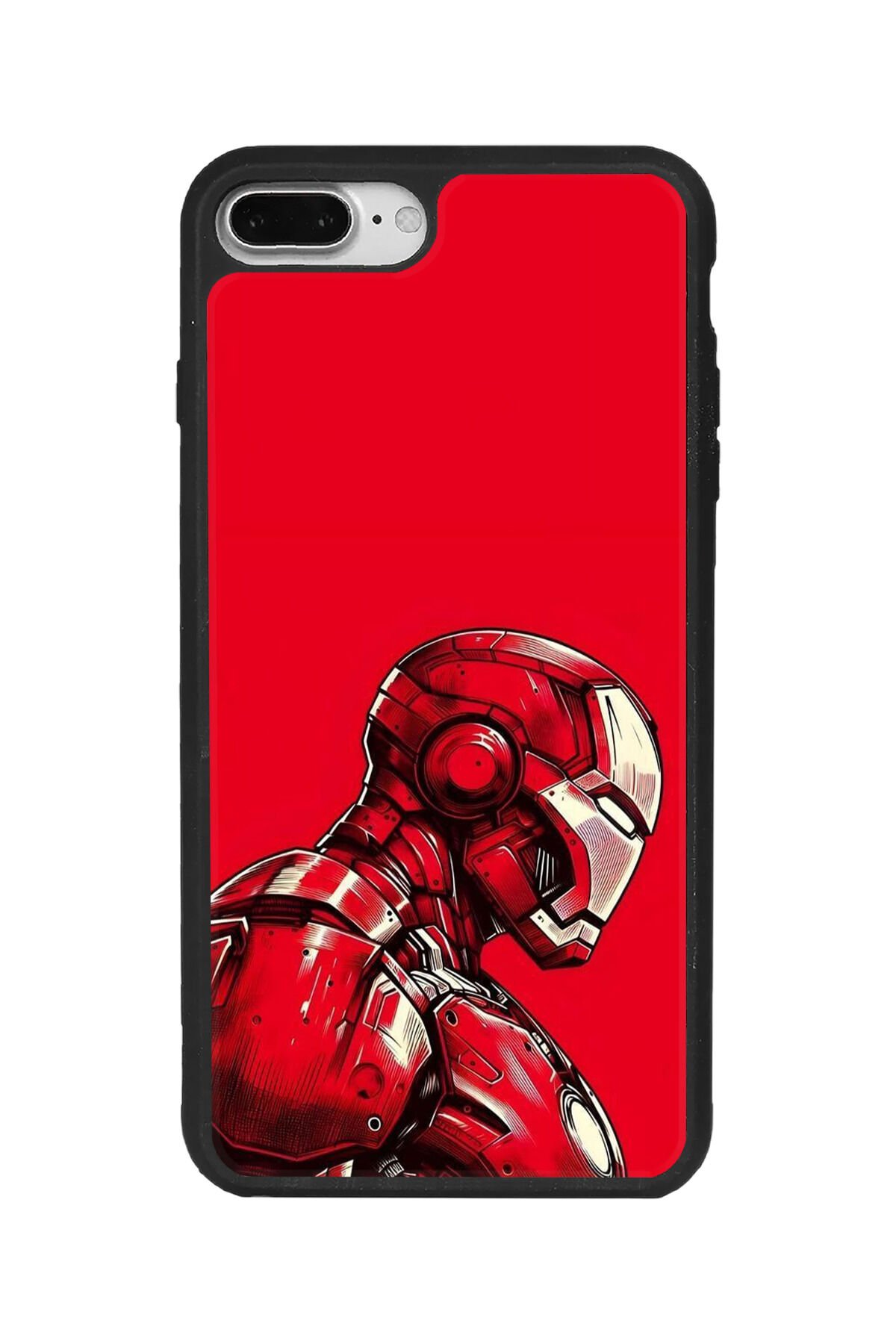 Apple iPhone 7 Plus Siyah Silikon Kılıf Çiziklere ve Darbelere Karşı Koruma