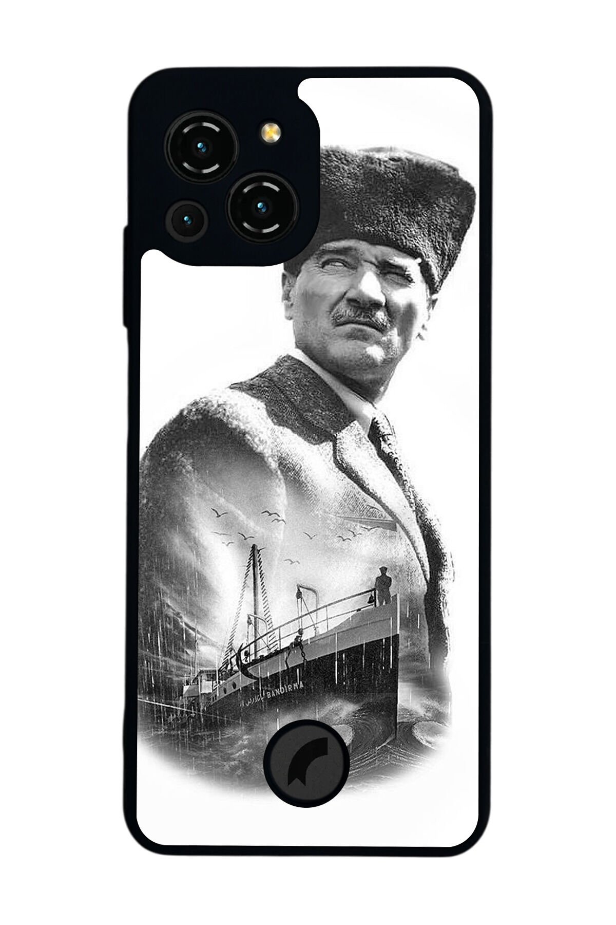 Reeder S23 Pro Max Uyumlu Mustafa Kemal Ataturk Tasarımlı Glossy Premium Kılıf