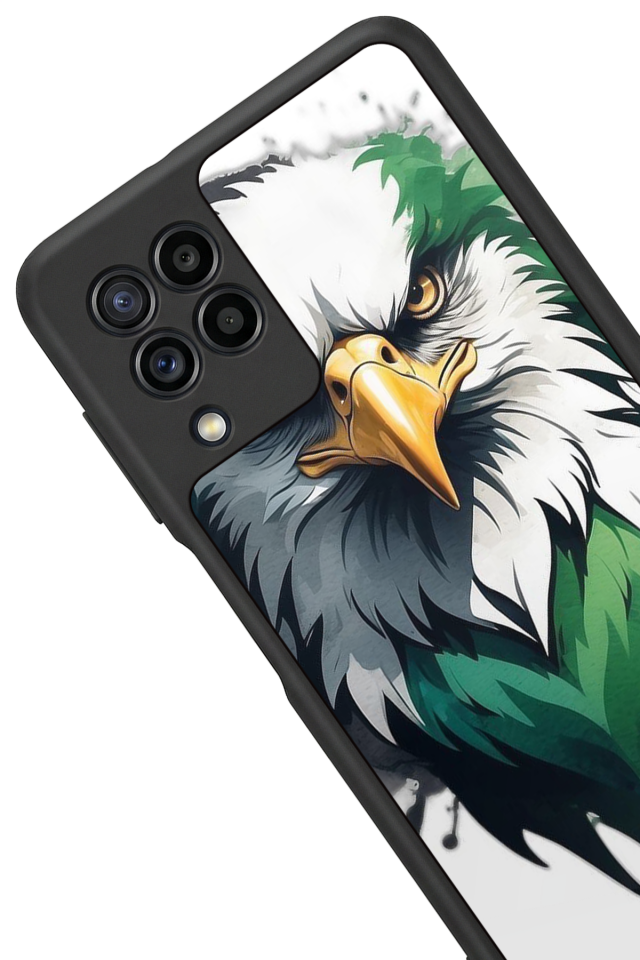 Samsung Galaxy M32 Uyumlu Besiktas Tasarımlı Glossy Premium Kılıf