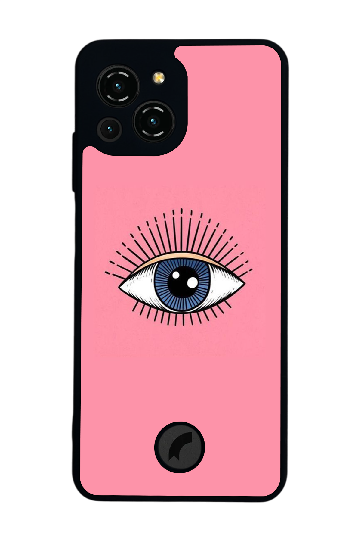 Reeder S23 Pro Max Uyumlu Göz Tasarımlı Glossy Premium Kılıf