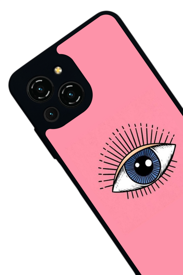 Reeder S23 Pro Max Uyumlu Göz Tasarımlı Glossy Premium Kılıf