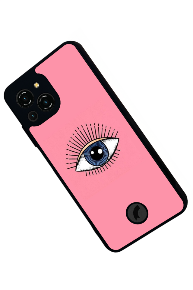 Reeder S23 Pro Max Uyumlu Göz Tasarımlı Glossy Premium Kılıf