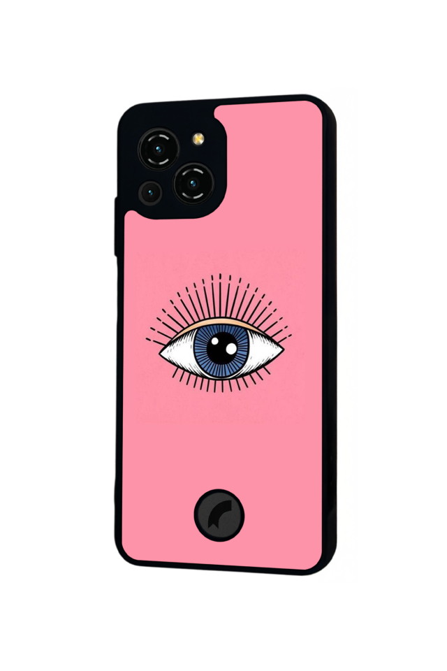 Reeder S23 Pro Max Uyumlu Göz Tasarımlı Glossy Premium Kılıf