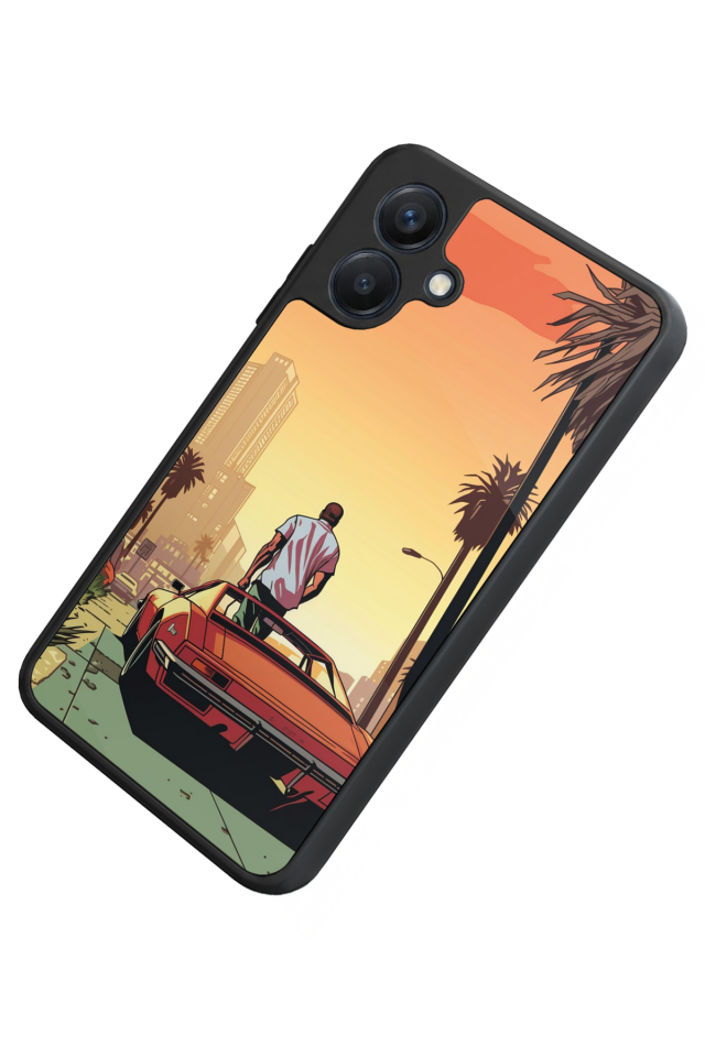 Samsung Galaxy A07 Uyumlu GTA Tasarımlı Glossy Premium Kılıf