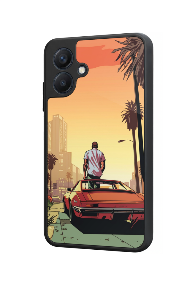 Samsung Galaxy A07 Uyumlu GTA Tasarımlı Glossy Premium Kılıf