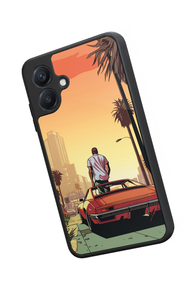 Samsung Galaxy A07 Uyumlu GTA Tasarımlı Glossy Premium Kılıf